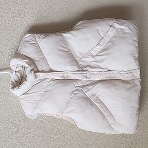 Zara kids ivory white puffer vest 4-5T